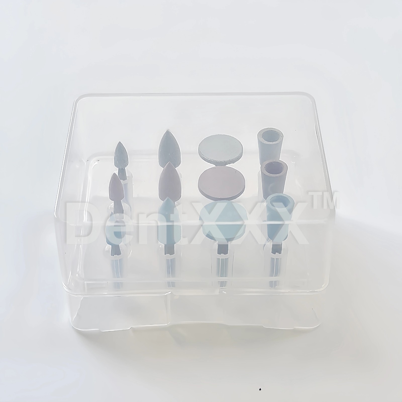 12 Pcs/Box Silicone Composite polishing kit RA2.35mm For Low Speed handpiece