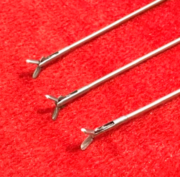 Hysteroscopy Semi Rigid Rotatable Biopsy 5fr 40cm SS Best Quality Reusable-3pc
