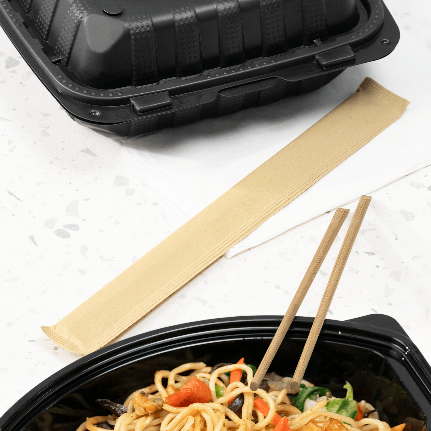 Karat [1,000 Pairs] 9.5″ Individually Wrapped Bamboo Chopsticks