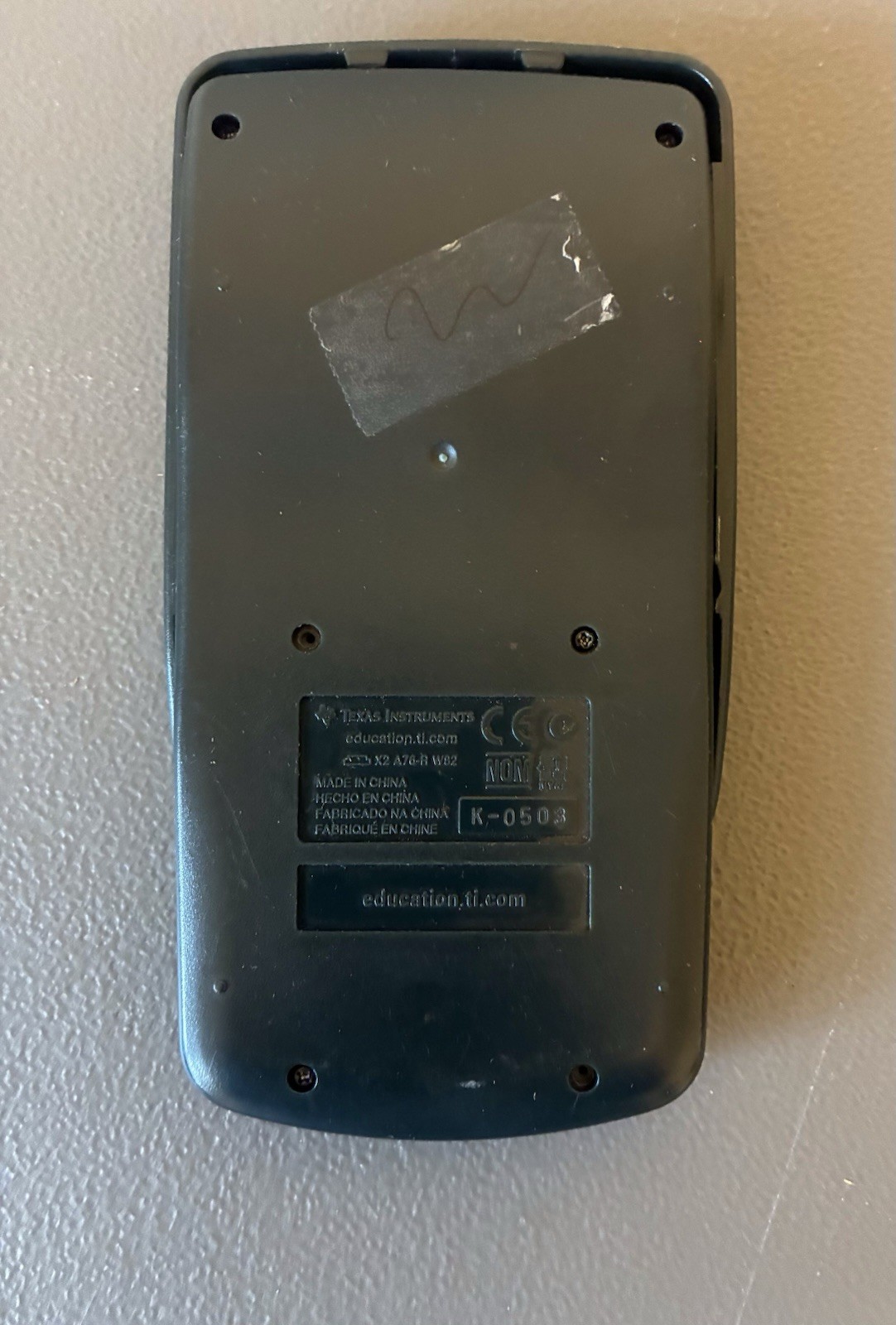 📦 Texas Instruments TI-30XA Gray Scientific Calculator Needs Battery
