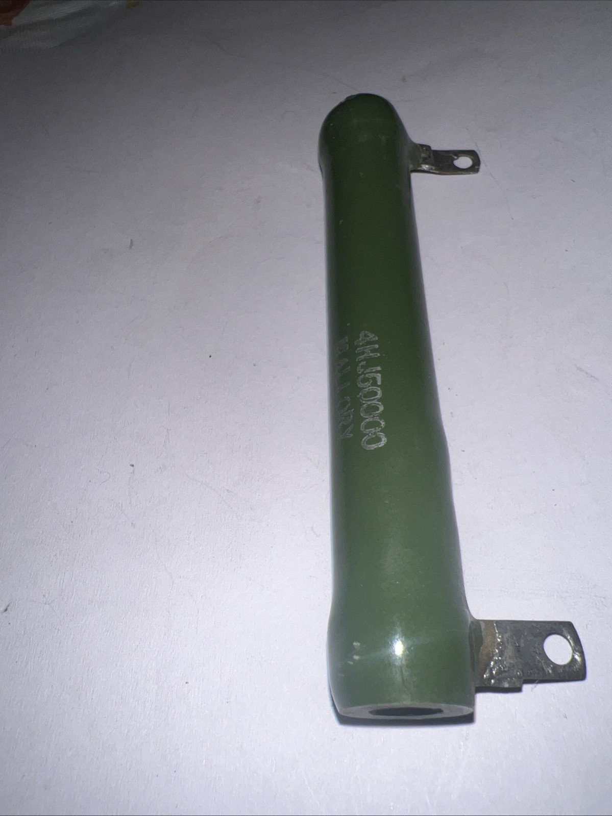 50,000 Ohm 40 Watt Ceramic Wirewound resistor 5% ￼ Tolerance By Mallory 4HJ50000