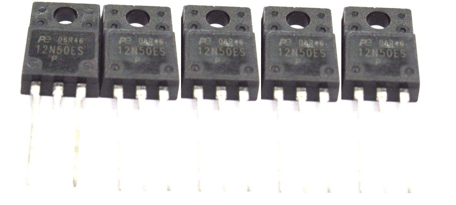 12N50ES (5x) FMV12N50ES Encapsulation:TO-220,N-CHANNEL SILICON POWER MOSFET