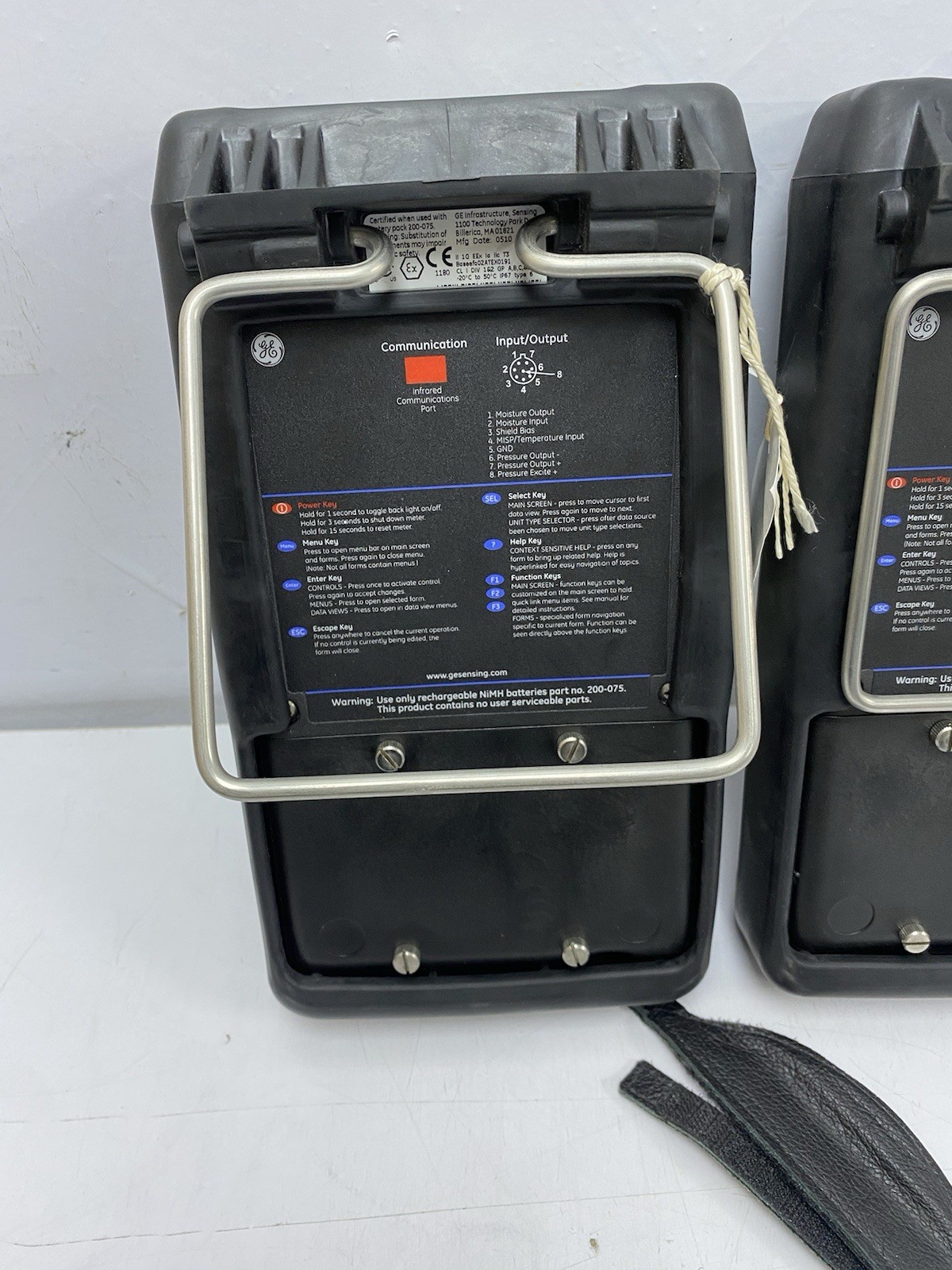 GE PANAMETRICS PM880 PORTABLE HYGROMETER PM880