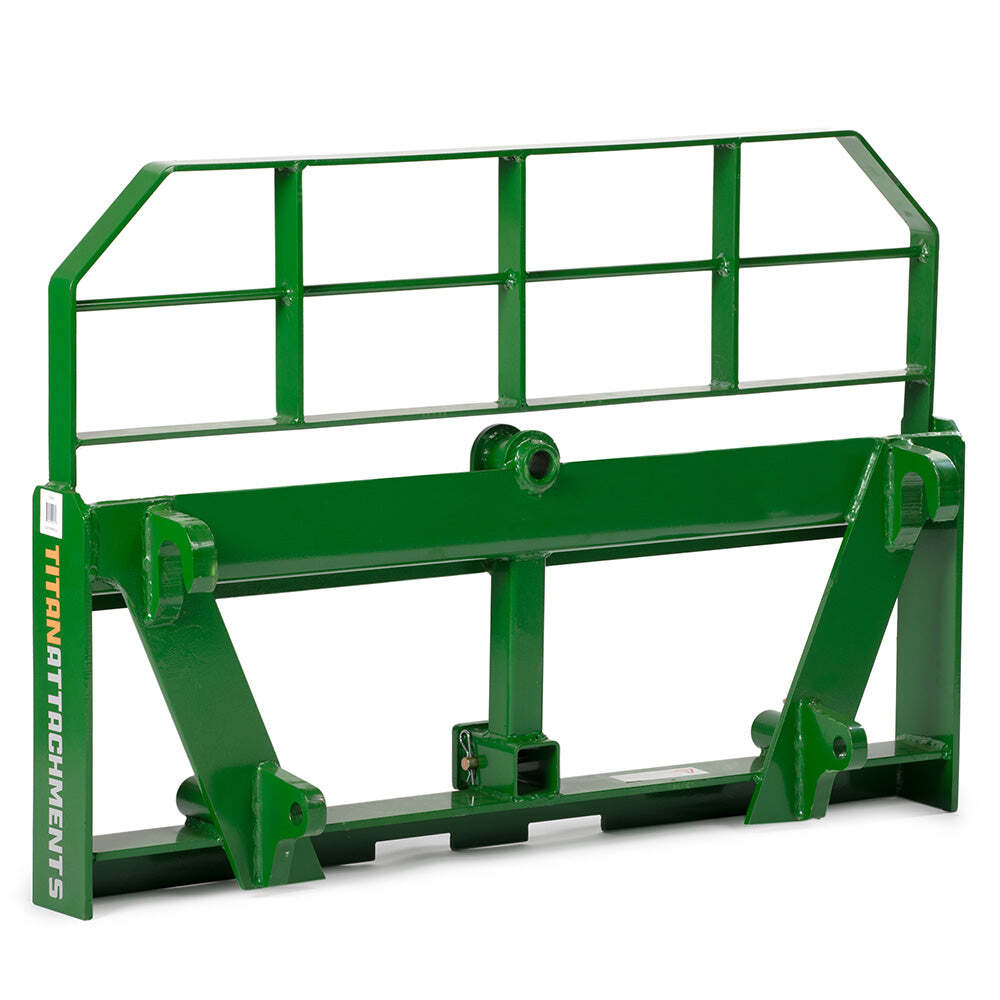 Titan Attachments Pro Series Global Euro Pallet Fork Frame with 48″ Fork Blades