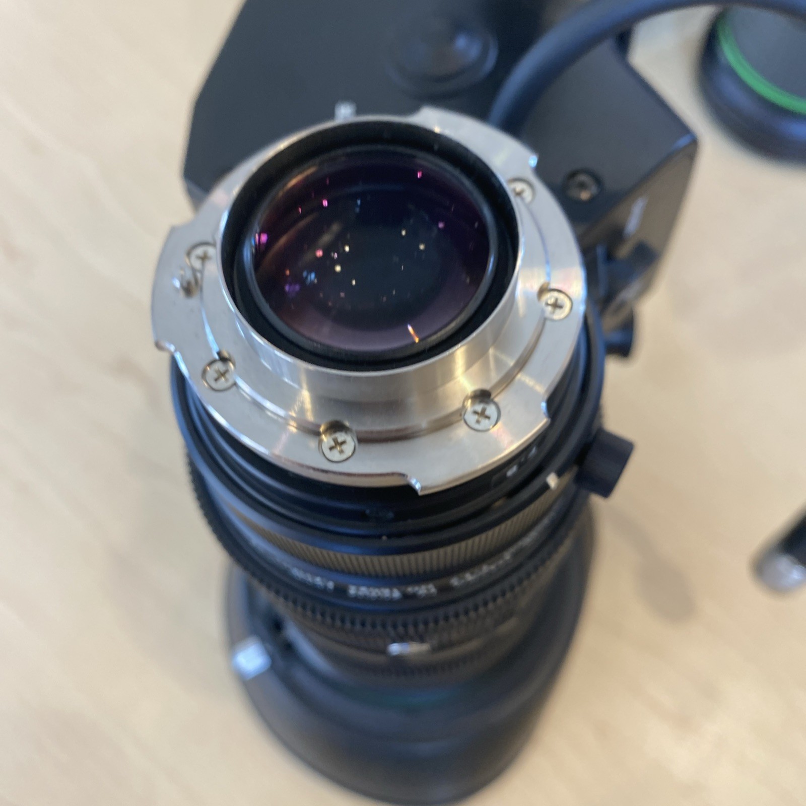 Canon Macro TV Zoom Lens J12X10B 10-120Mm 1:1.7 Servo J12x10B KRSM 12x Bx#1 L#23