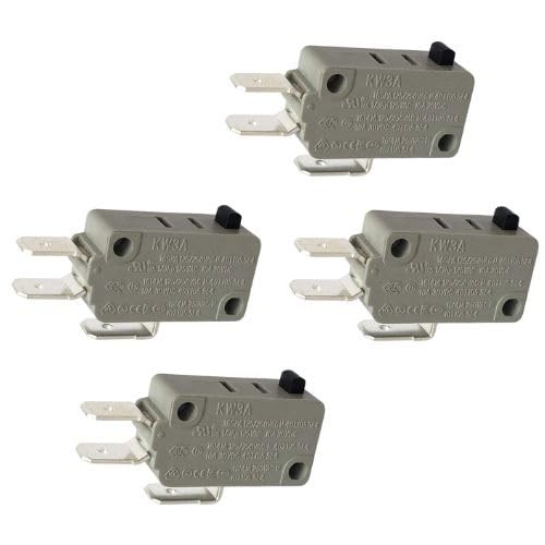 XPARTCO (4 Pack) EXP480 Microwave Door Switch (NC – NO) Normally Closed/Open …