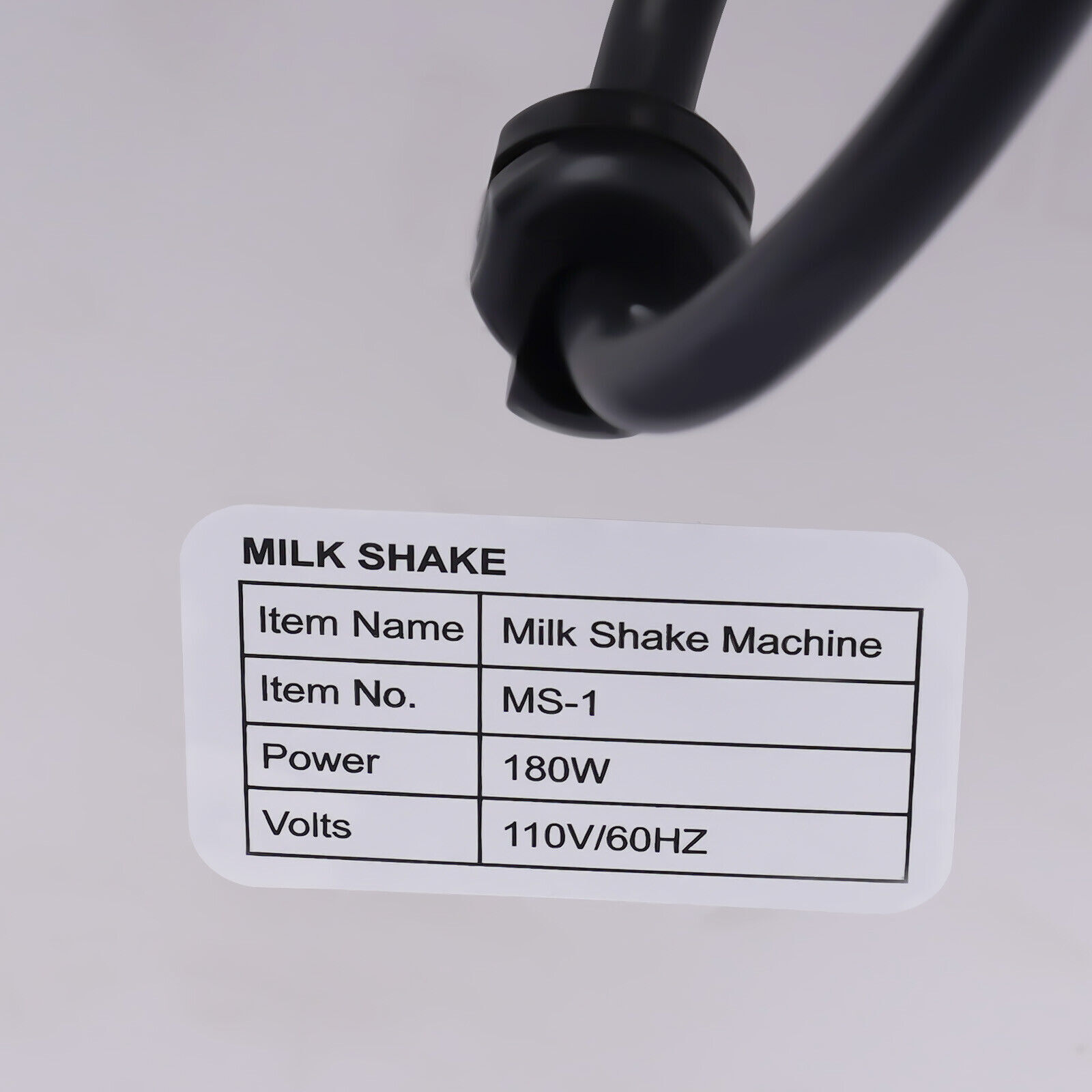 800ml Single-head Electric Drink Mixer Milkshake Mixing Machine Milk Shaker 180W