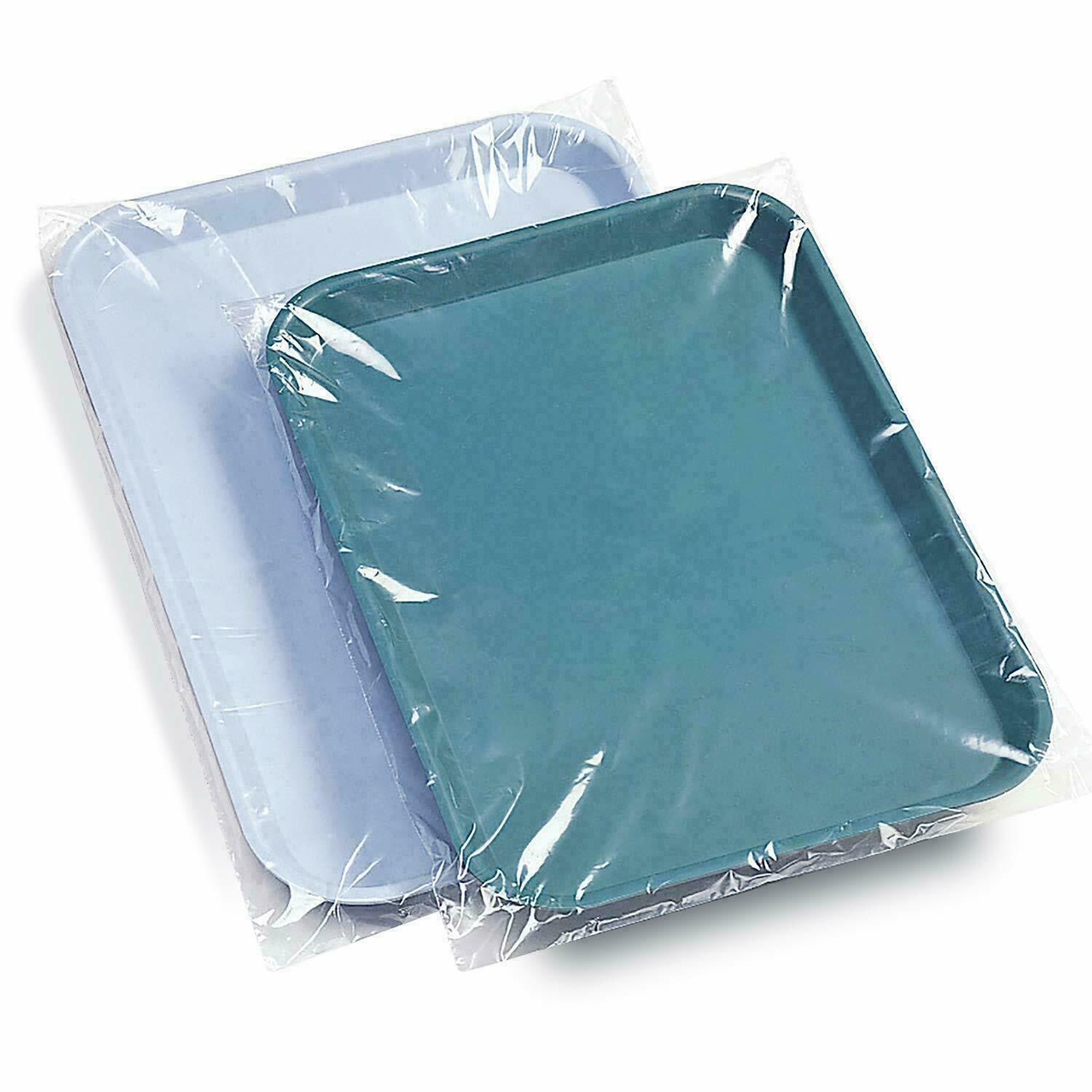 JMU up to 3000pcs Dental Disposable Plastic Tray Cover Sleeves Ritter B/E Tray