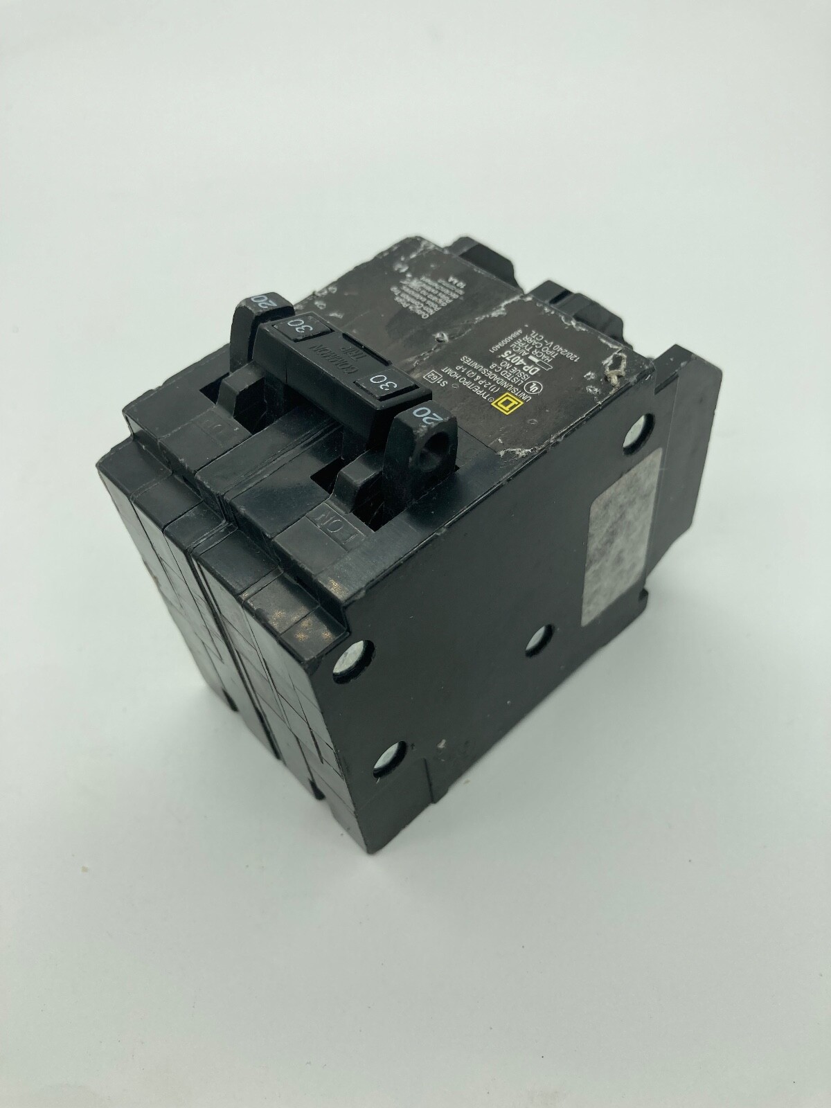 HOMT2020230 Homeline Quad Two 1 Pole 20 Amp One 2P 30 Amp Plug In Tandem Breaker