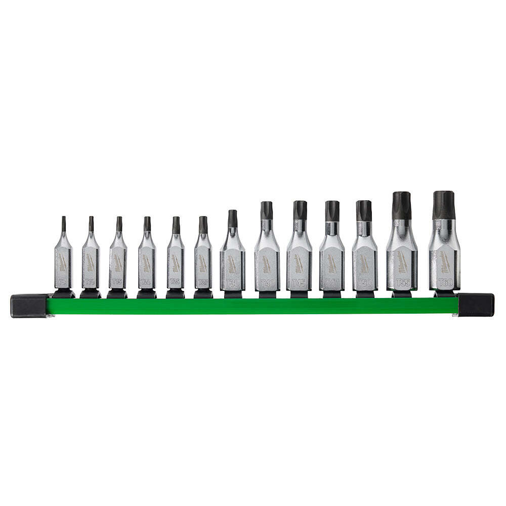 Milwaukee 48-22-9532 1/4″ and 3/8″ Drive TORX Bit Socket Set – 13 PC
