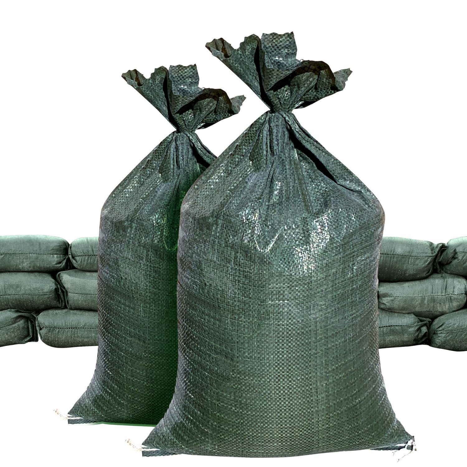 Sandbaggy Sandbags for Flooding – NO TIE STRING – 14″ x 26″, Empty