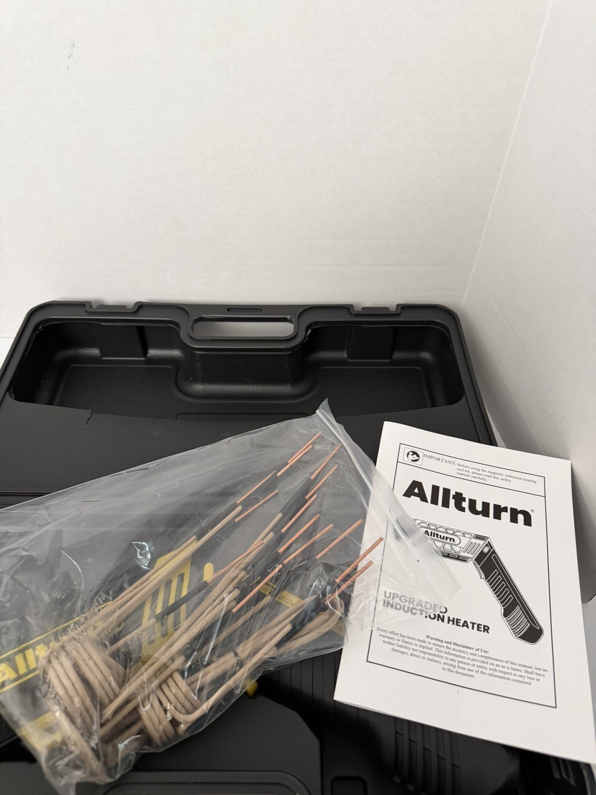 Allturn Induction Heater 1200W Portable Induction Bolt Kit with 8 Coils & Case