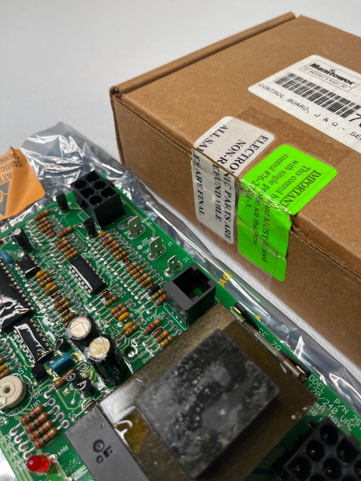 Manitowoc 1092-100-I 76-2782-3 Ice Maker Control Board