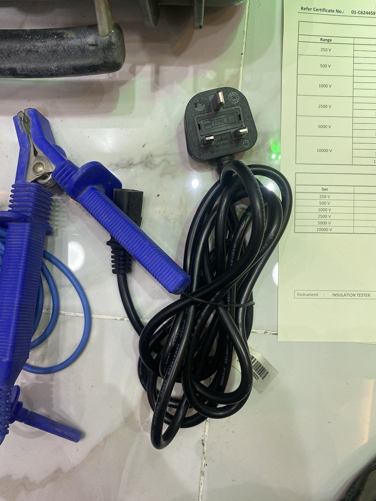 Megger MIT1020/2 10KV Insulation Tester (Calibration 03-2026 To 03-2027)