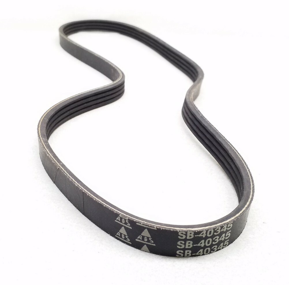 SB-40345 AGS Black Serpantine Belt Made In India Free Shipping 40345