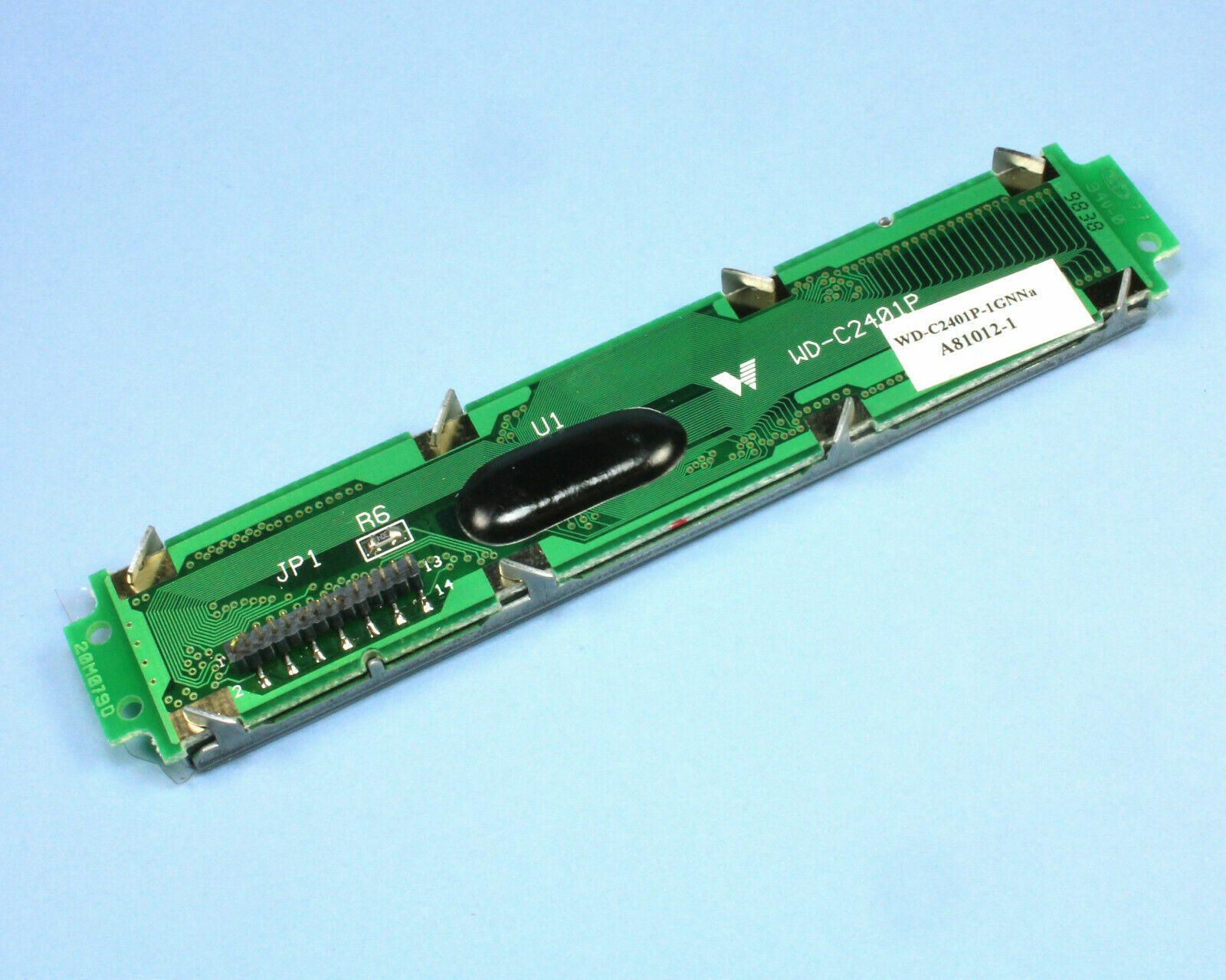2pcs – Wintek 1 x 24 Character LCD Display Module 4 1/4″ x 3/4″, USA