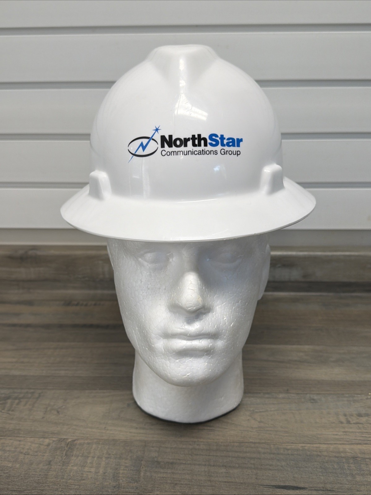 NorthStar Communications Group MSA V-Gard Style Hard Hat Medium White