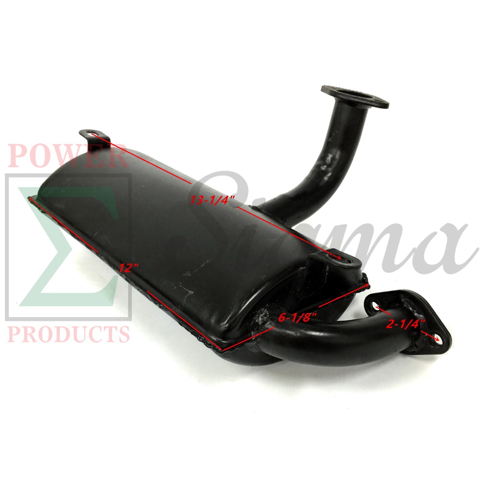 Lower &Upper Muffler For 186F 186FE 186FA 186FAE 10HP Silent Diesel Generator