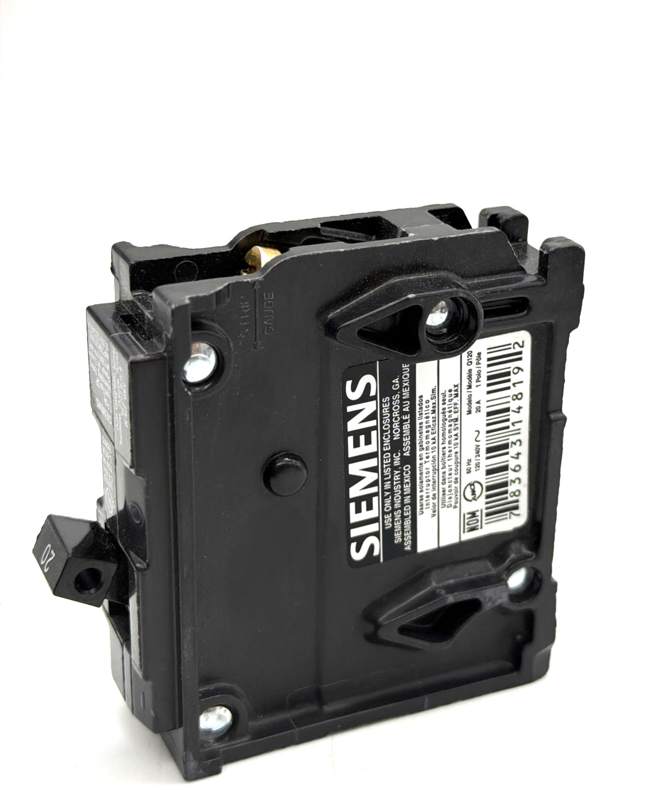 Siemens Q120 QP120 20A 1-Pole Type QP ITE Plug-In Circuit Breaker Lot of 12 NEW
