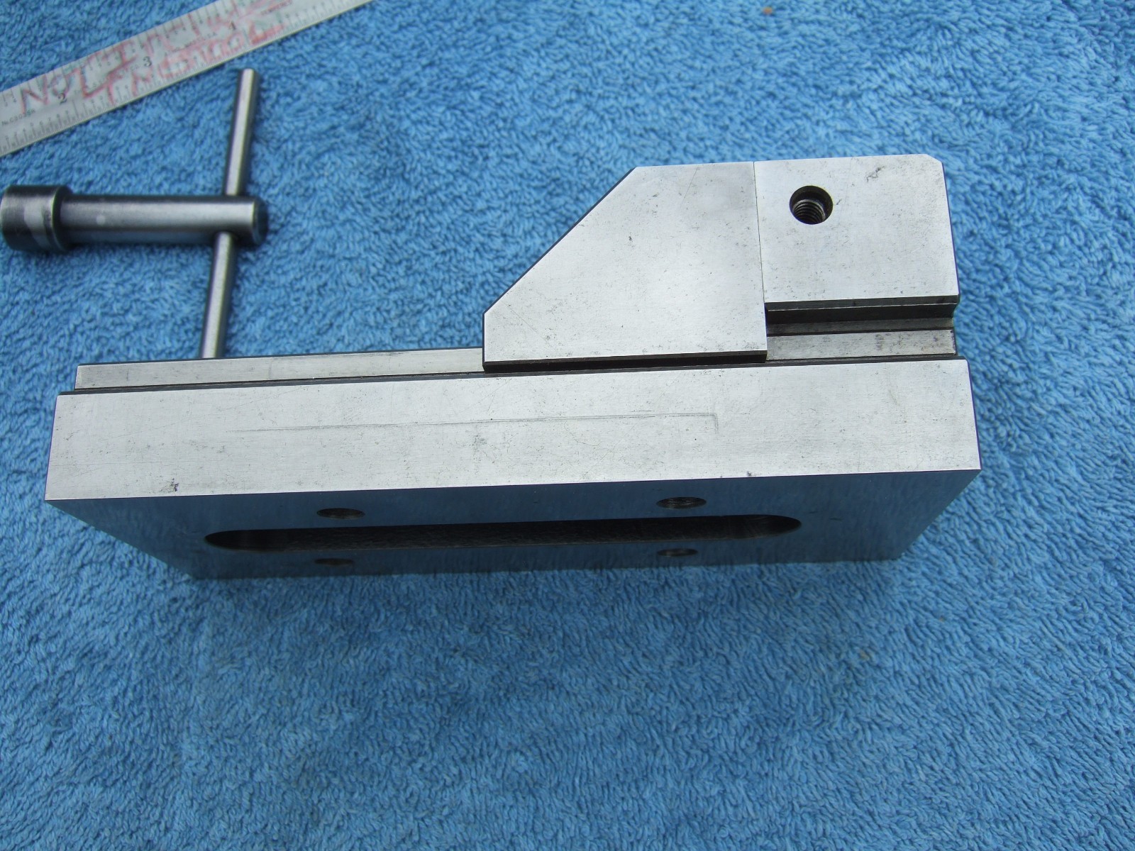 HERMANN SCHMIDT USED V0-4 GRIND VISE W/WRENCH TOOLMAKER MACHINIST INSPECTION #H