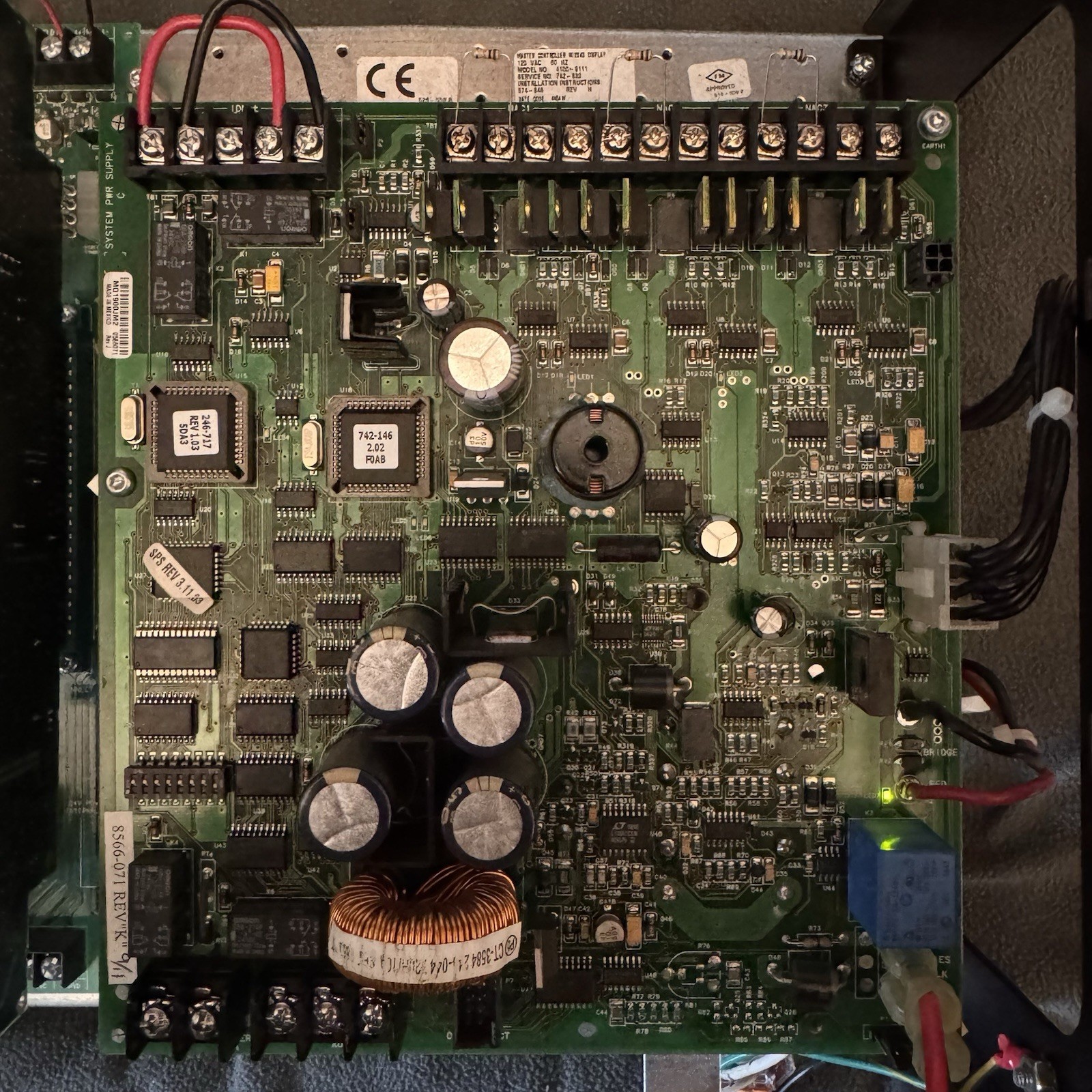 Simplex 566-071 4100-5111 4100U/ES System Power Supply SPS Board TESTED UPGRADED