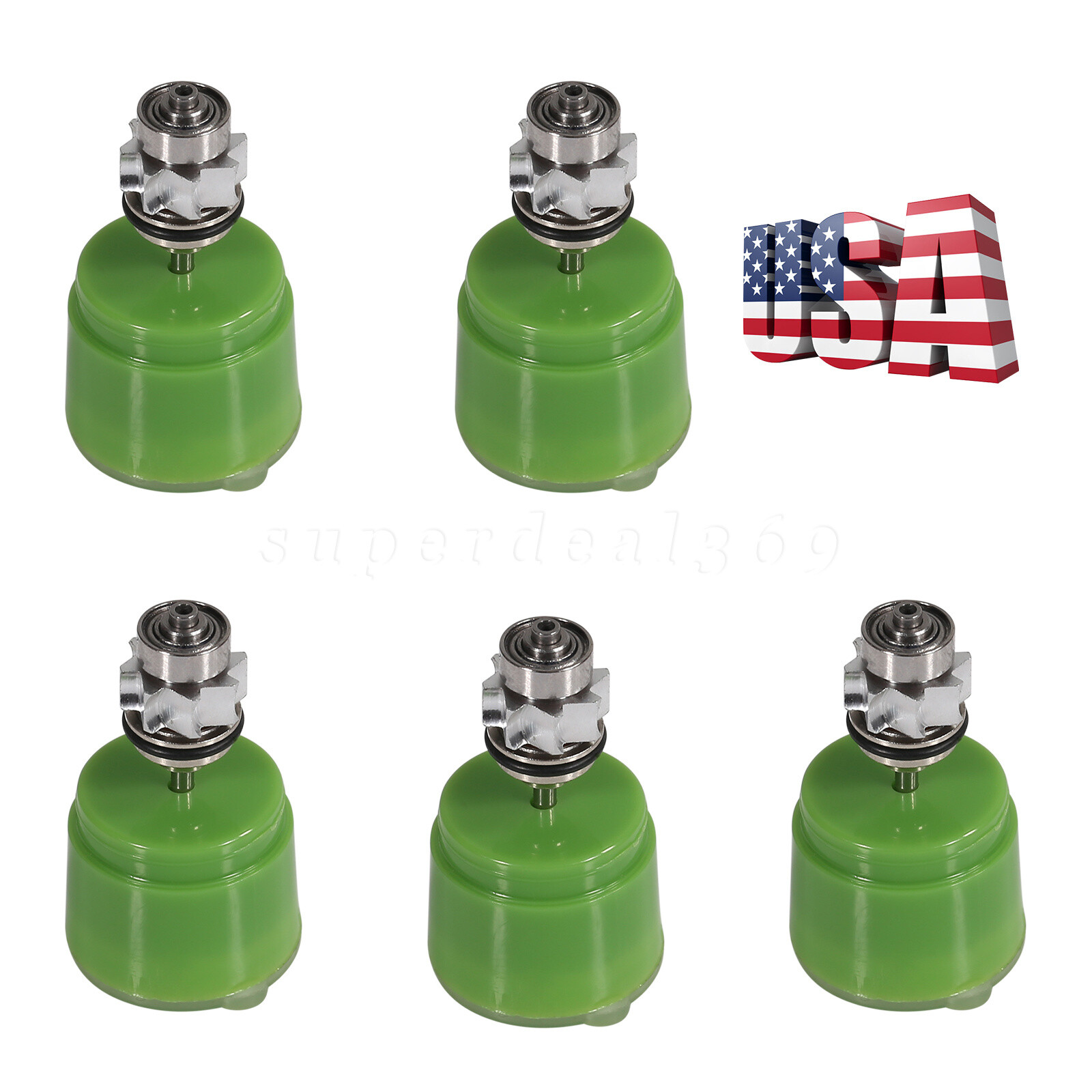 5pc Dental Replaced Cartridge Turbine For SANDENT High Speed Standard Handpiece