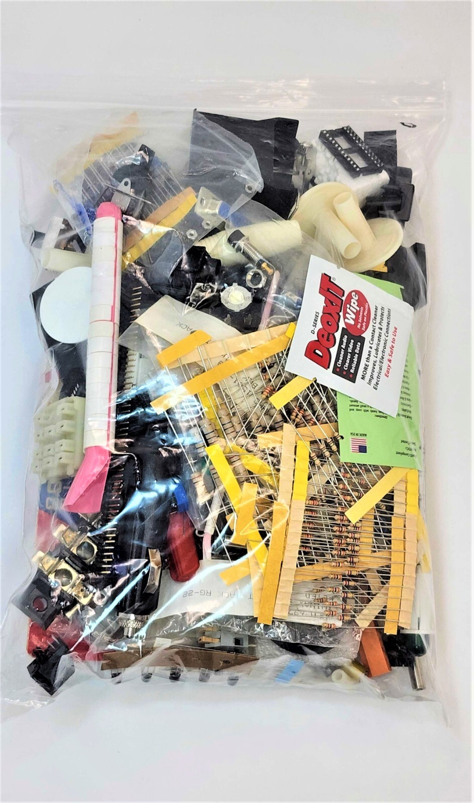 3 Lb Miscellaneous Electronic Component Grab Bag – DIY Assortment – Geek