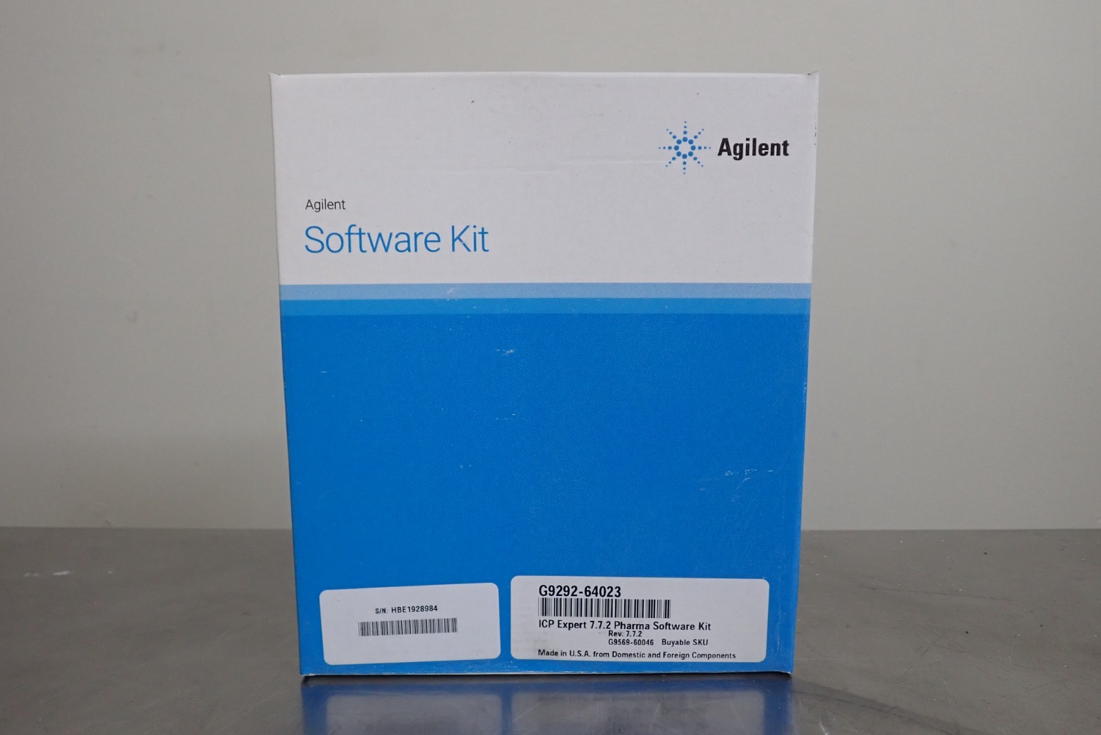 Agilent Technologies G9292-64023 ICP Expert 7.7.2 Pharm Software Kit G9569-60046