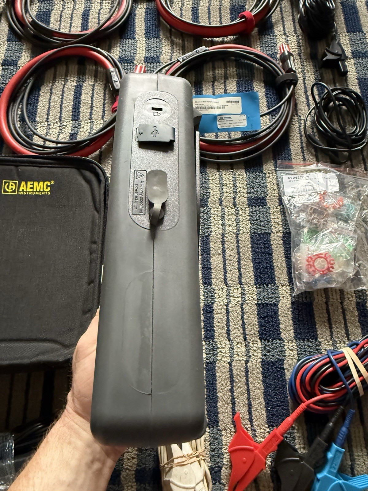 AEMC 8336 PowerPad III Three-Phase Power Quality Analyzer Similar to Fluke Model