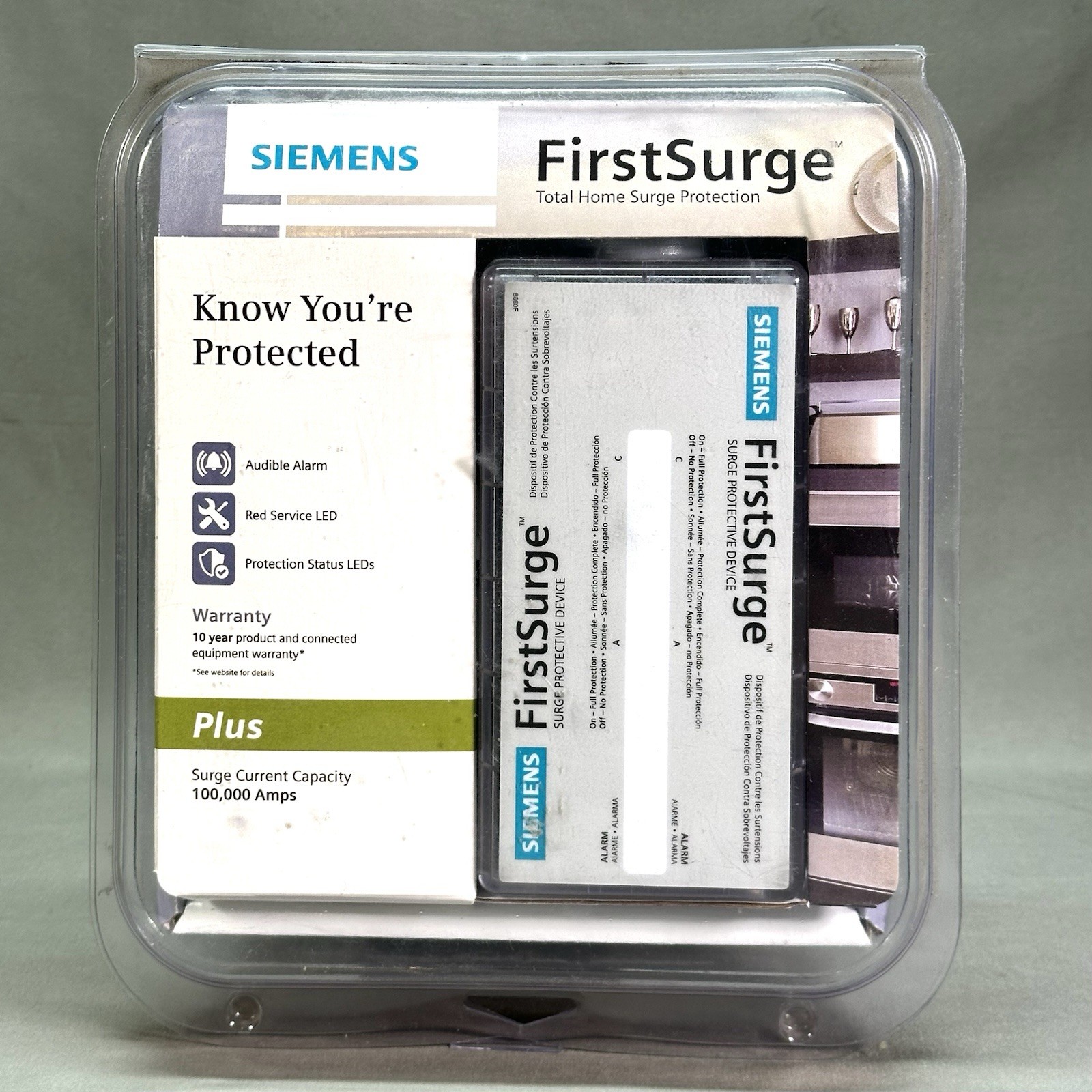 SIEMENS FirstSurge Plus FS100 FS100P Whole Home Surge Protector 100k Amps NEW!