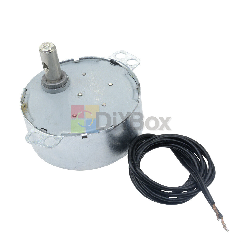 AC 12V/110V/220V 4W 50/60Hz Synchronous Motor 2.5/3/5/6RPM For Microwave TYC-50