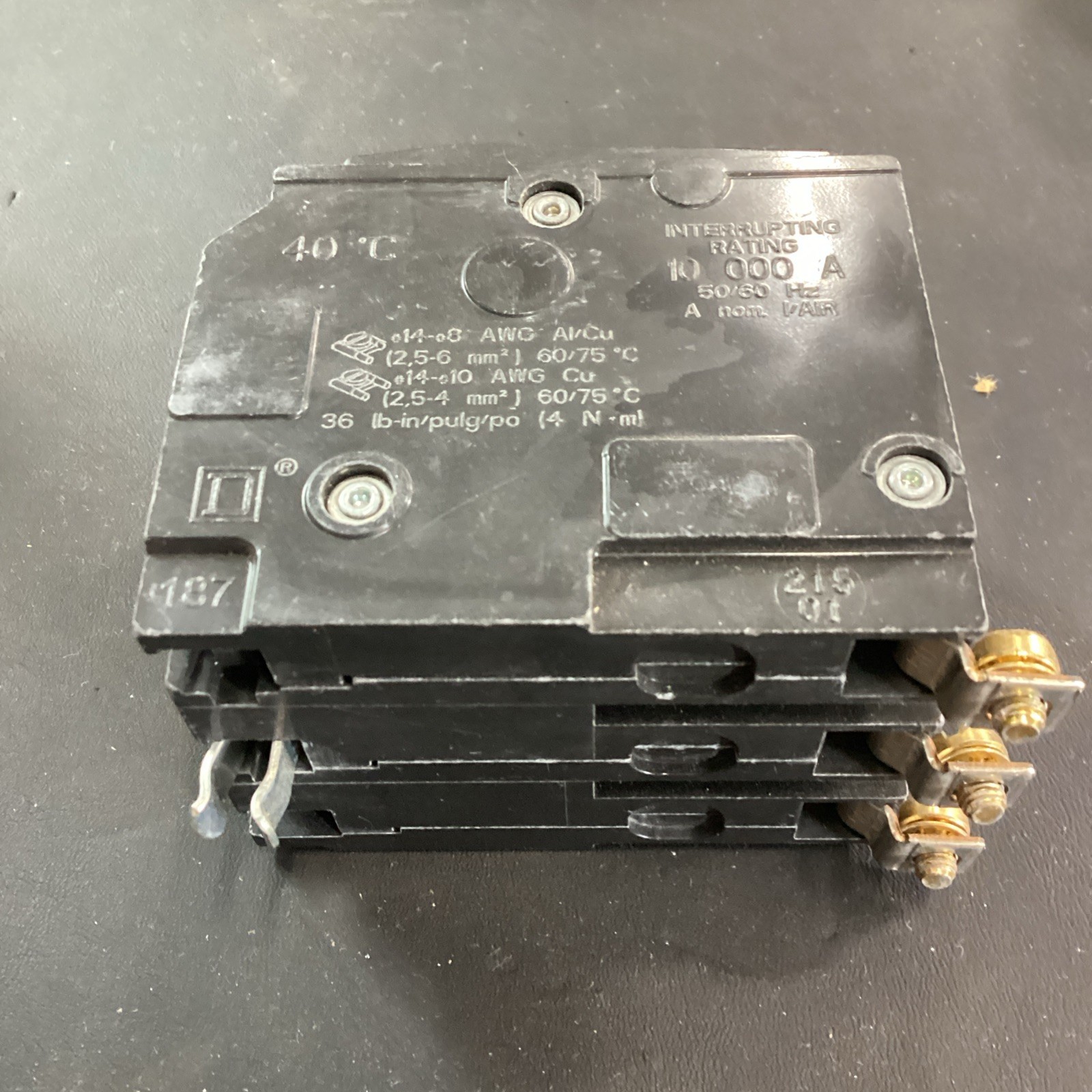 Square D QOB330 30 A Miniature Circuit Breaker Used