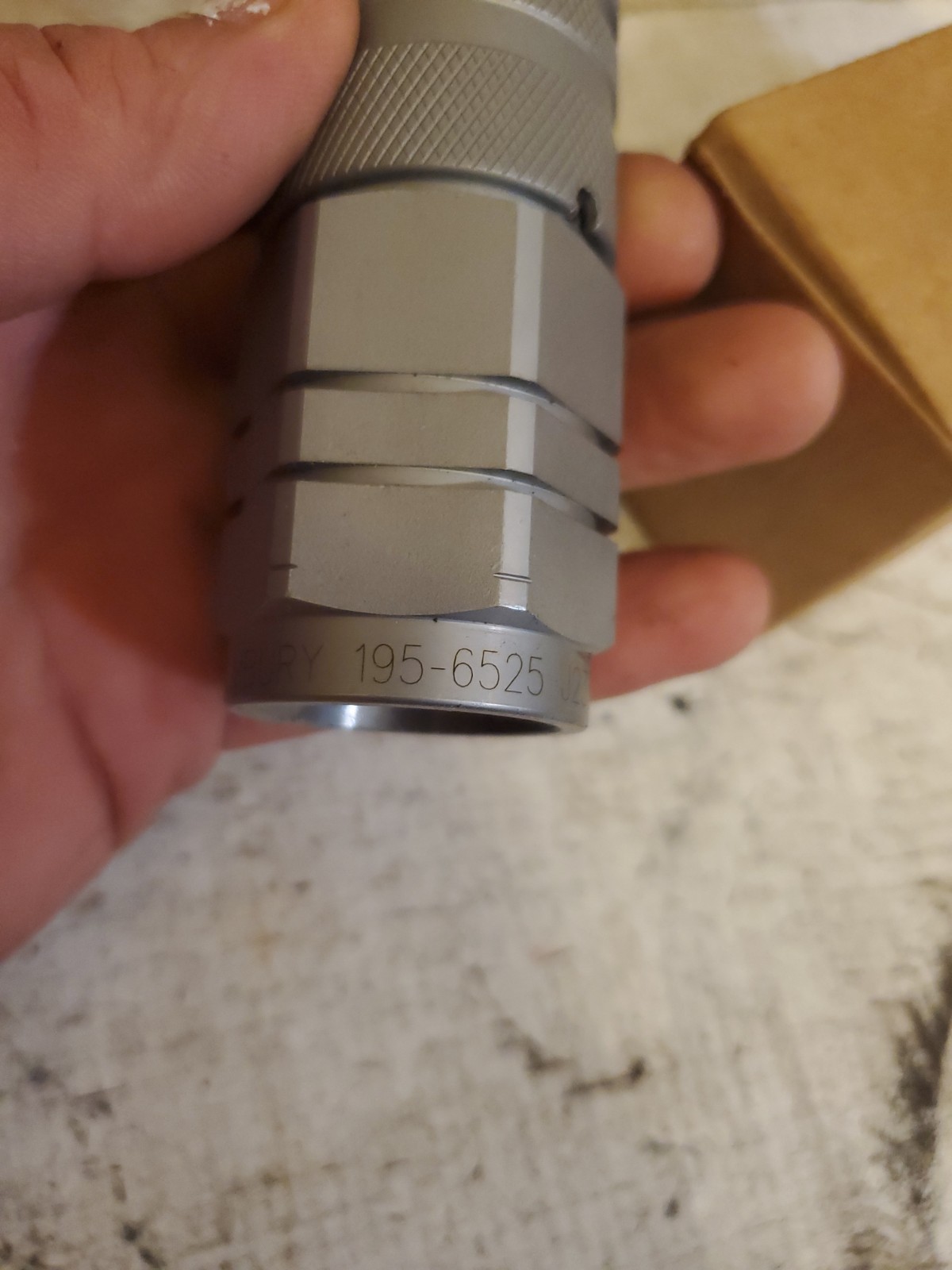 CAT 195-6525 Replacement Female Hydraulic Flat Face Quick Coupler