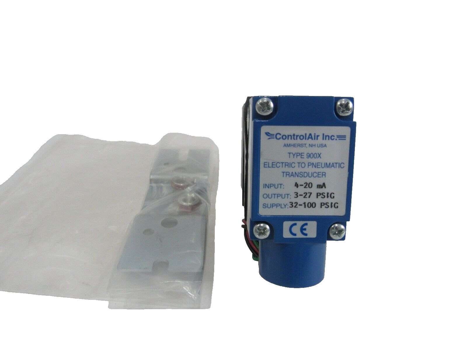 NEW CONTROLAIR INC. 900-ADA 4-20MA 3-27PSI 900ADA