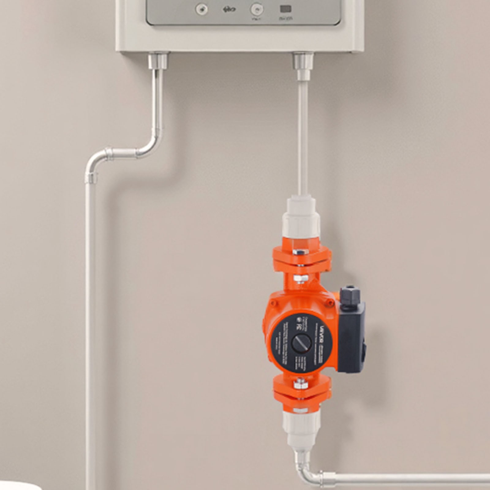 VEVOR F-007-F5-71FC Cast Iron Circulator Pump Hot Water Circulation 1/10HP 23GPM