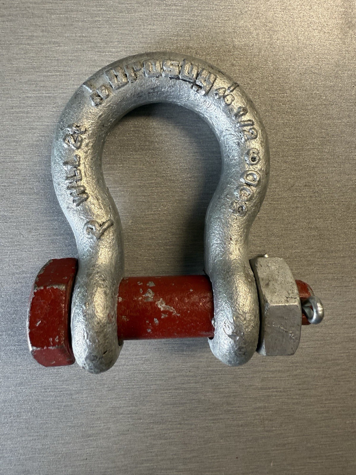 1/2” Bolt Type Shackles Crosby G-2130 2 Ton WWL