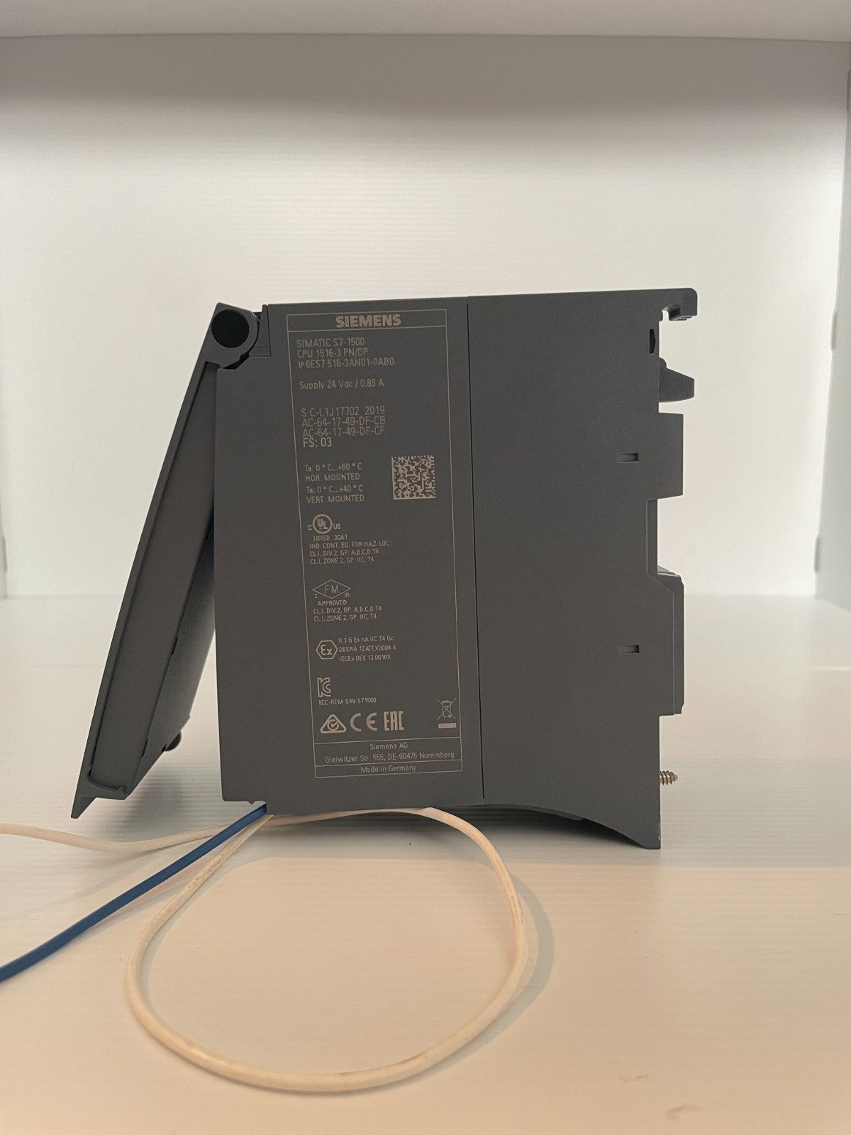 Siemens SIMATIC S7-1500 CPU 1516-3 PN/DP PLC