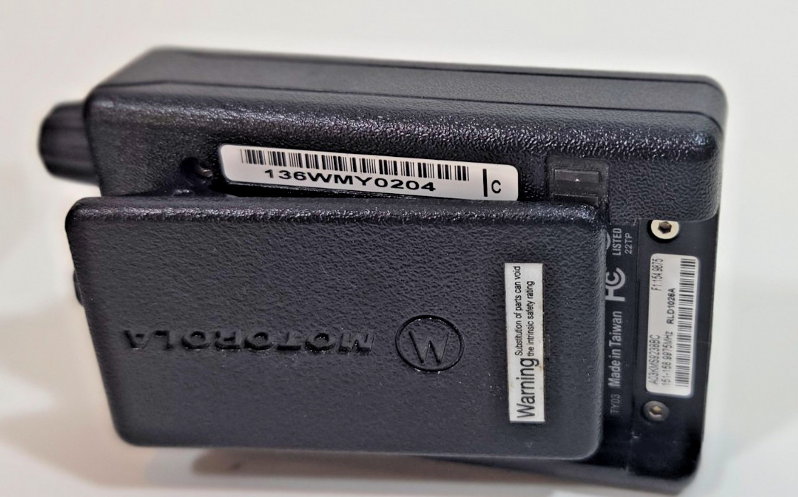 Motorola Minitor V Pager with Battery & Charger – Used, Good Condition VHF Alert
