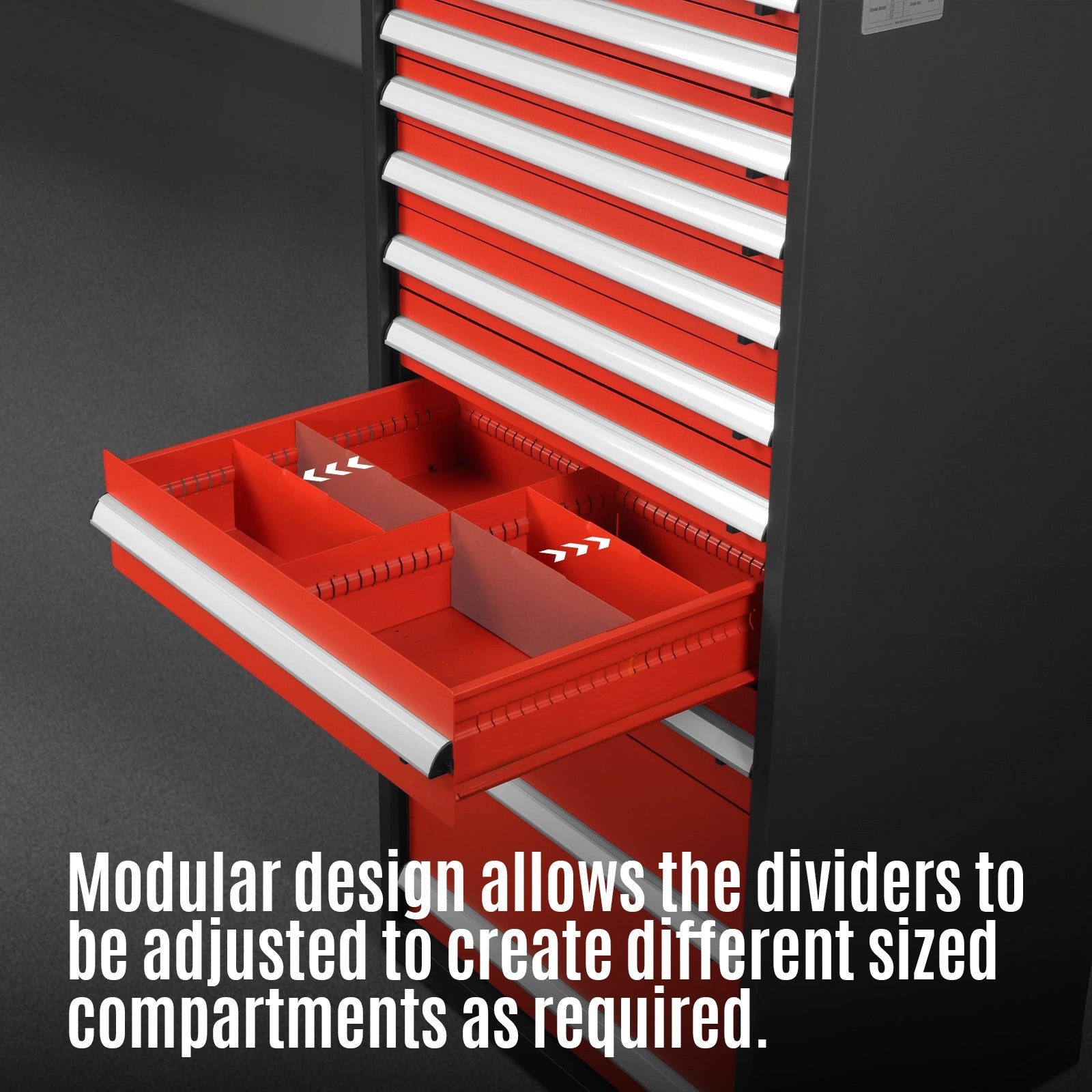 MechMaxx 9 Drawer Heavy Duty Drawer Cabinet Tool Storage Organizer, MD59B9