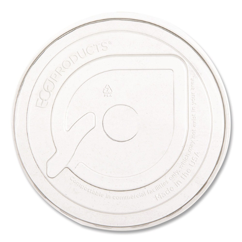Eco-Products EPFLCC 9 – 24 oz. RE & Compos Cold Cup Flat Lids – WHT (1000/CT)New