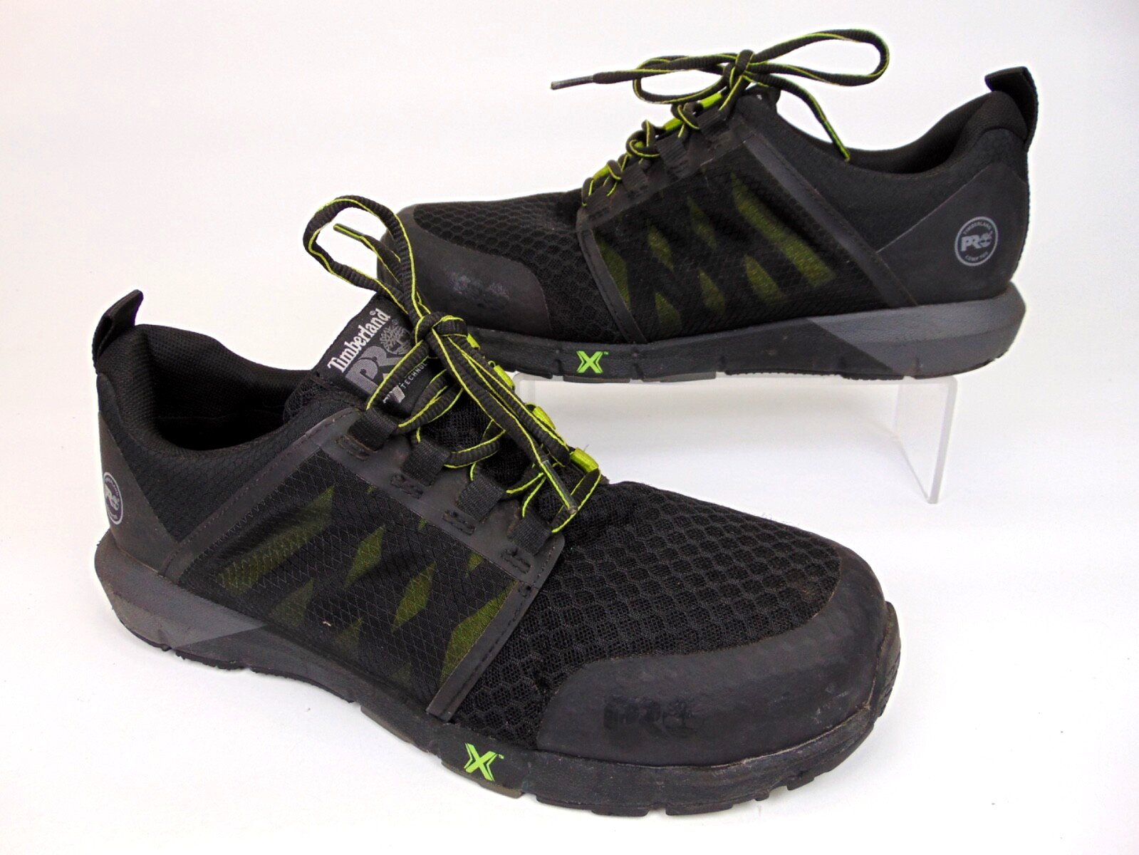 Timberland PRO 605 Radius Safety Toe Work Sneakers, Men’s Size 10.0 WIDE, Black
