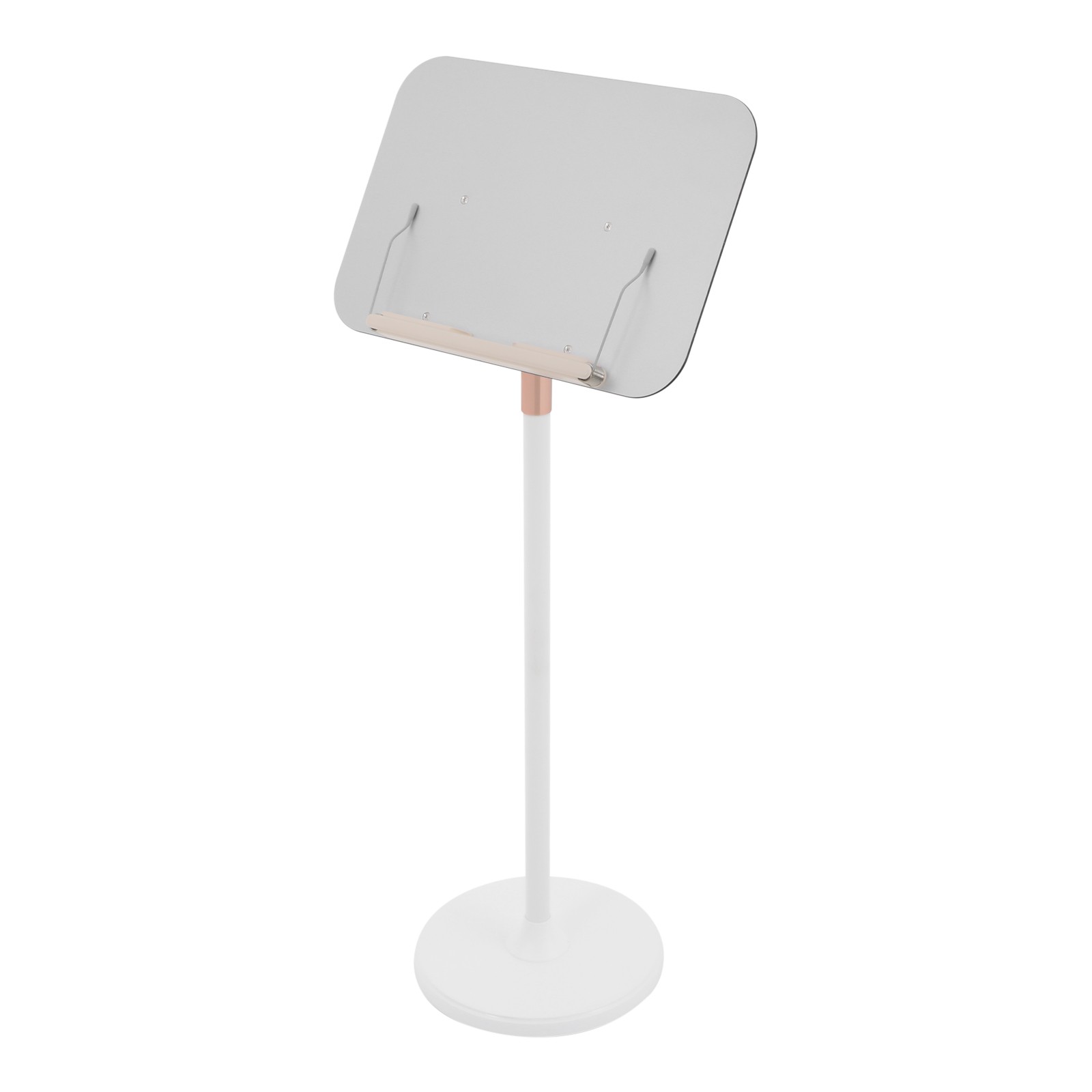 Floor Lectern Podium Stand for Speech Presentation Adjustable Height for Laptop