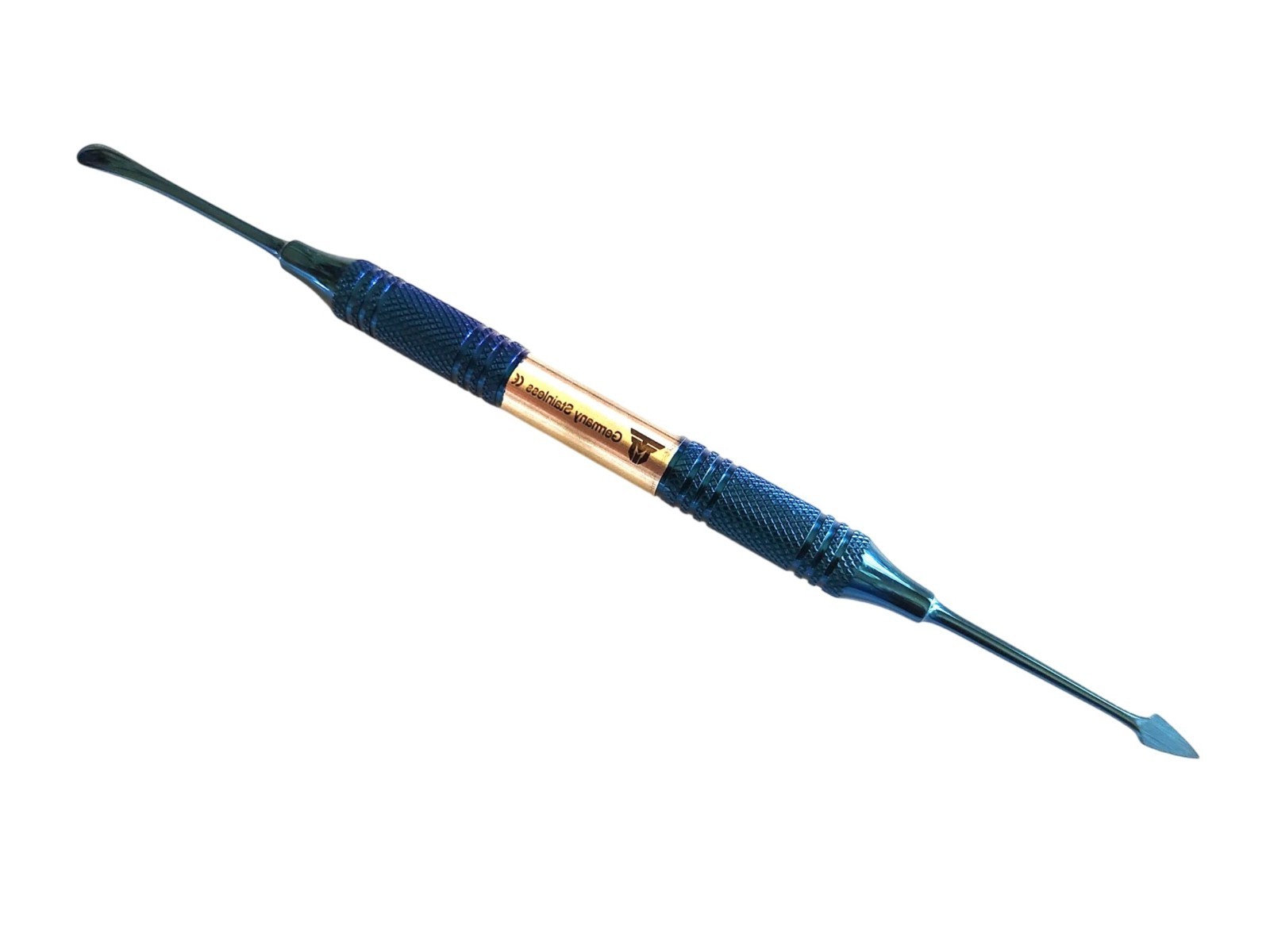 Dental Periosteal Elevator Buser Blue Titanium Coated Double Ended German Grade