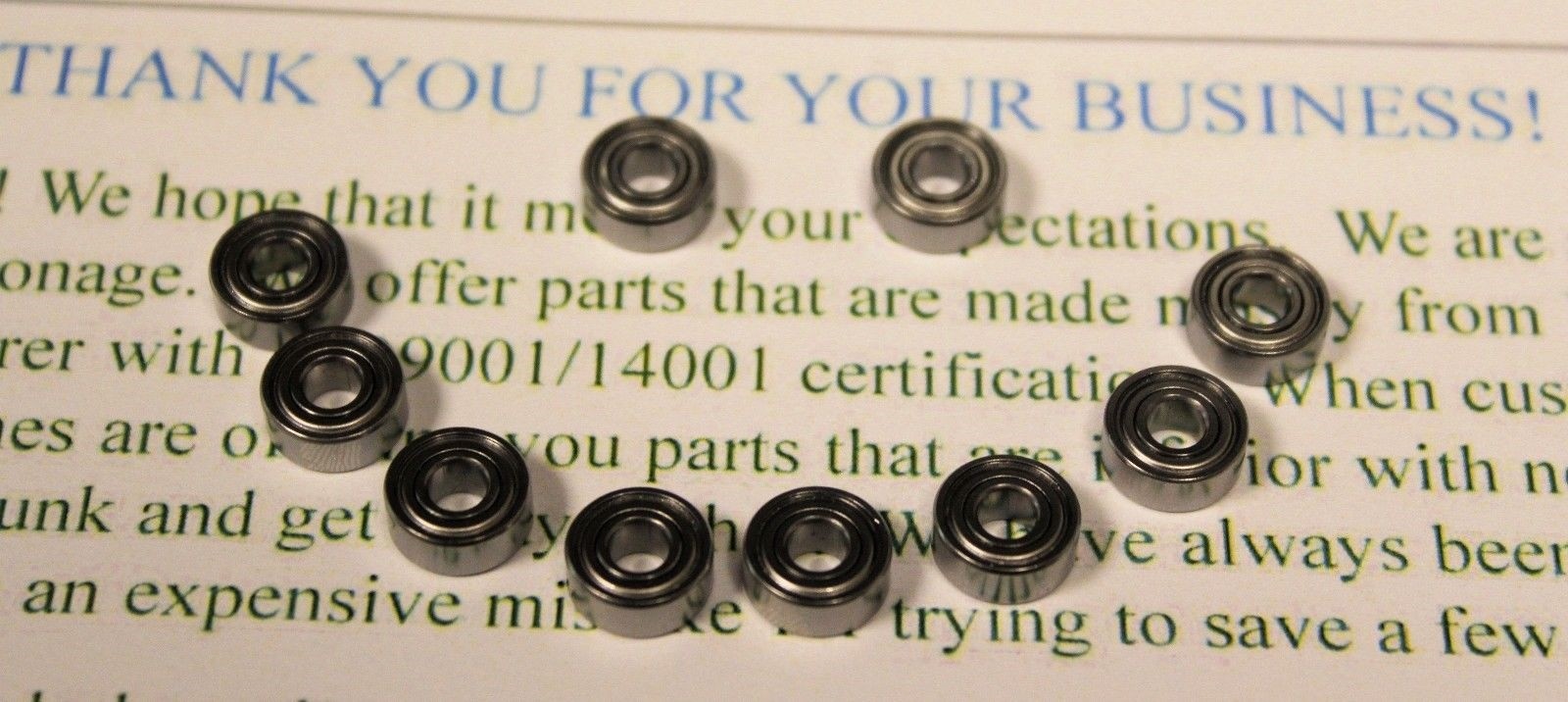 (10 PACK) MR104ZZ MR104-ZZ BEARING GCR15 METAL 4x10x4mm ABEC-1 2x METAL SHIELDED