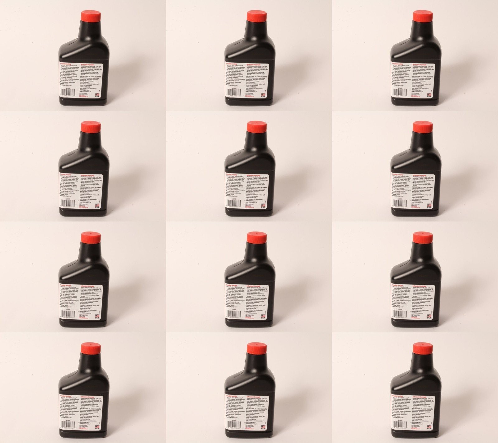 12 PK Echo 6550005 Red Armor 12.8 oz 2-Cycle Oil Blend Mix for 5 Gallons 50:1