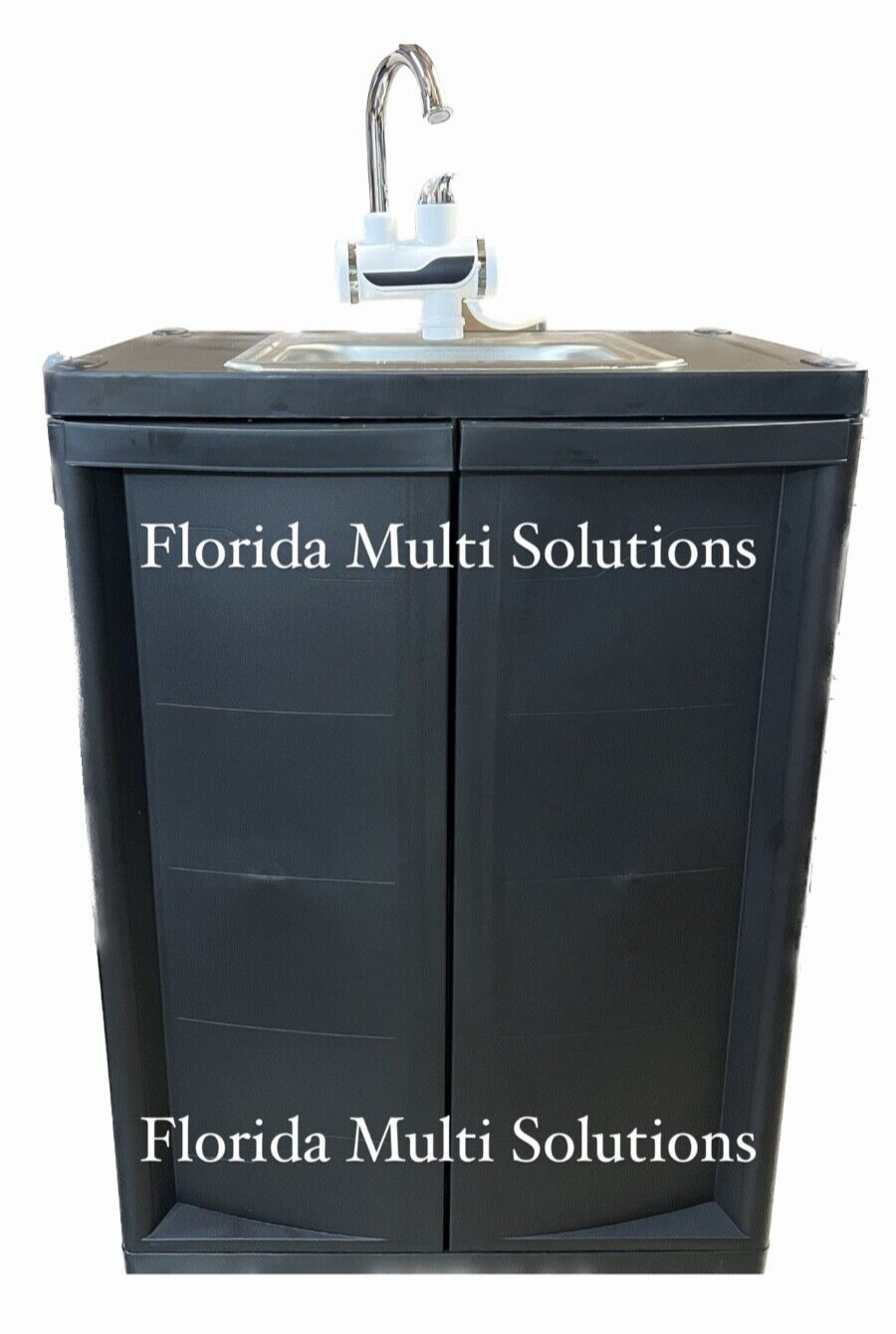 Portable Self Contained Sink W/ Tankless Faucet INSTANT HOT WATER 110V