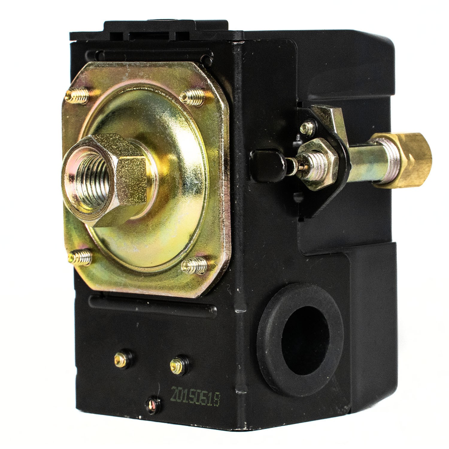 Single Port 95-125 PSI Air Compressor Pressure Switch Control 1/4″ NPT 12 Amp