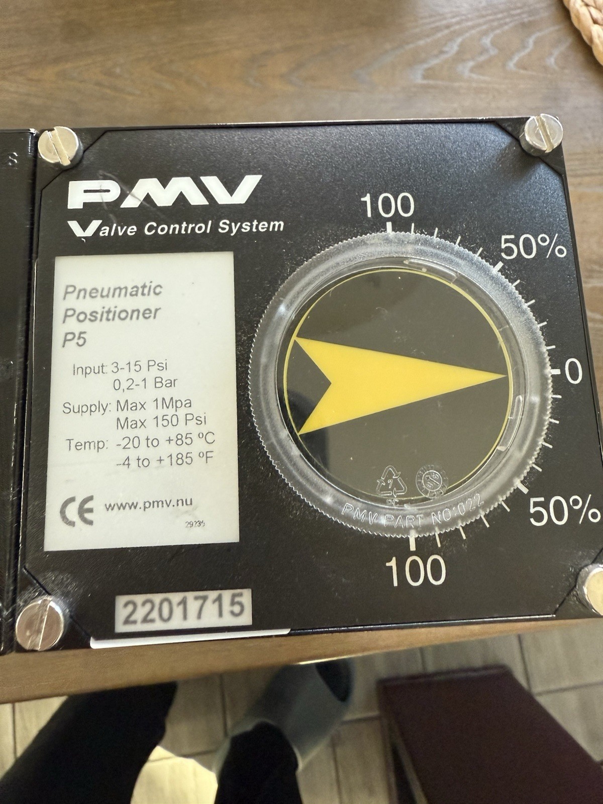 ACTREG EN 15714-3 / EN ISO 5211 PNEUMATIC ACTUATOR + PMVValve Control System P5