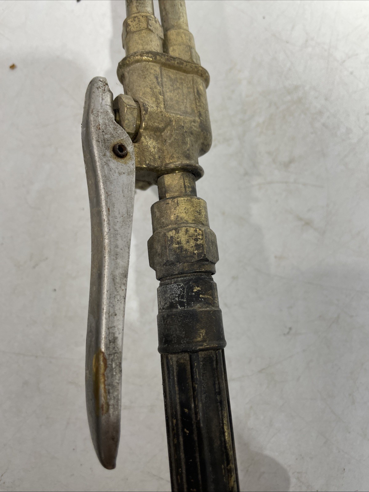 Lot Of 2 Cutting Torch-USED 18” Long And 17” Unknown Brand Old Well Made Parts