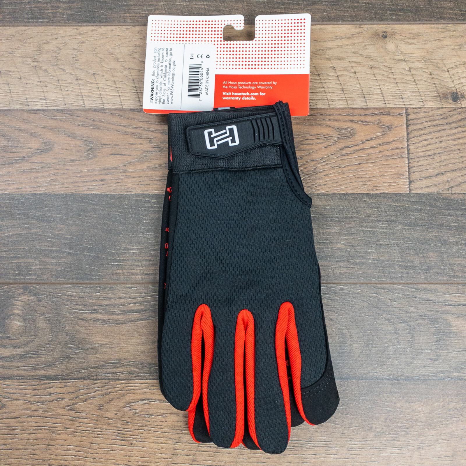 A/V Work Gloves Hosa HGG-100 w/Touch screen synthetic leather tips Choose Size